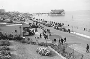 Lincolnshire Drucke: Marsch in Cleethorpes