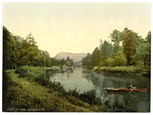Photochrom Coloured Pictures Drucke: Paradise, Jena, Thuringia, Germany