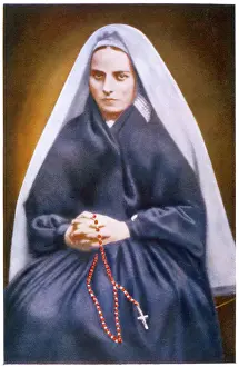 Bernadette Soubirous Drucke: Paranormal / Religious Vis