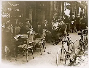 Pariser Café Außenbereich 1928