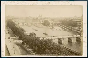 Louvre Museum View Drucke: Paris / Cite / From Louvre