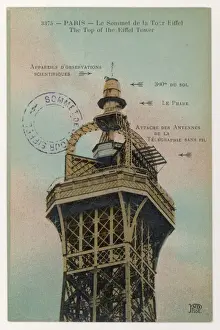 Paris, Eiffelturm 1921