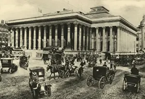 Old Stock Exchange Building Drucke: Paris LA Bourse