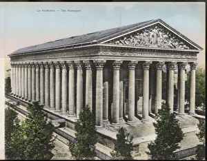 Neoclassical Architecture In Europe Drucke: Paris / La Madeleine C1905