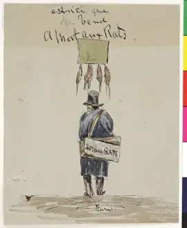 Irish Artist James Moore Drucke: Paris Ratcatcher