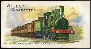 Railway Heritage Collection Drucke: Paris - Reims Express
