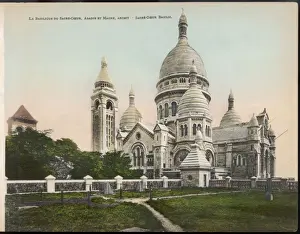 French Architecture 1900s Drucke: Paris / Sacre Coeur C1905