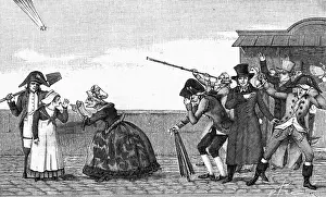French Astronomy History Drucke: Parisians panic at the sight of a comet