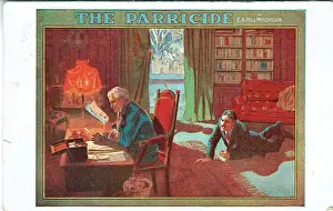 Vintage Entertainment Posters Drucke: The Parricide by E Hill-Mitchelson