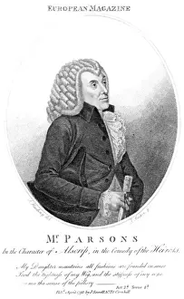 Actor Portraits From The Past Drucke: Parsons as Alscrip