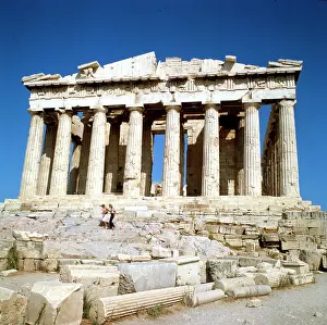 Parthenon Temple Drucke: Parthenon