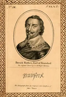 Historical Figure Scotland Drucke: Patrick Ruthven (Anon)