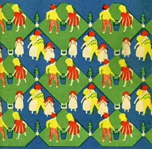 Historical Nursery Rhymes Drucke: A pattern of nursery rhymes
