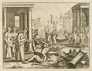 New Testament Biblical Events Drucke: Paul Cures Cripple