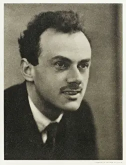 Physiker Drucke: Paul Dirac / Nobelpreis 1933