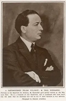 Historical Music Composers Drucke: Paul Kochanski