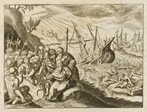 New Testament Figures Drucke: Paul Shipwrecked