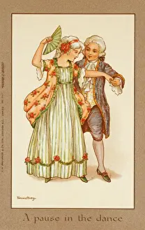 Florence Hardy Prints Online Drucke: A pause in the dance by Florence Hardy