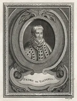 Verwandte Bilder Drucke: Pedro de Valdivia