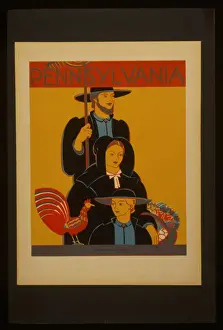 WPA Posters Drucke: Pennsylvania