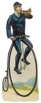 Penny Farthing Cycling Drucke: Penny Farthing Scrap