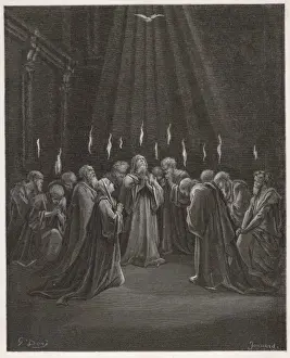 Pentecost Art Drucke: Pentecost (Dore)
