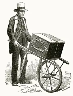 Umgehen Bibliothek 1857