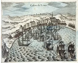 Spanish Conquest History Drucke: PERU / LIMA / 1591