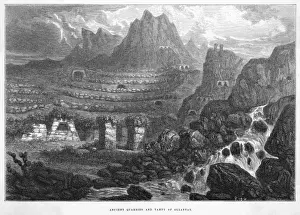 Peruvian Historical Landmarks Drucke: Peru Ollantay