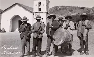 Peruvian Cultural Heritage Drucke: Peruvian Musicians