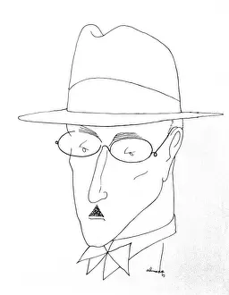 Zeichnungen Drucke: PESSOA, Fernando (1888-1935) Portugiesischer Dichter
