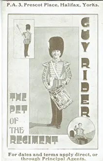 Theatrical Postcards Drucke: The Pet of the Regiment