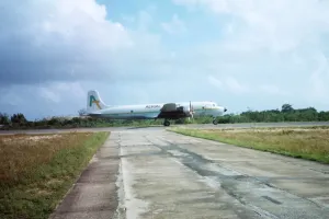 DC-6 in Belize