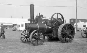 Vintage Steam Engines Drucke: Fowler General Purpose Engine 11357