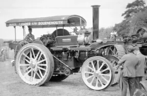Leeds Drucke: Fowler-Triebwerk Motor FX 717 C Prinzessin