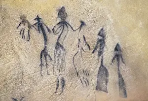 Philodanz der Typus stilisierte-Naturistische, Mesolithikum
