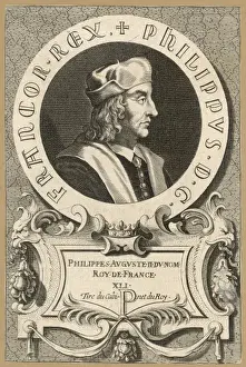 Medieval European Monarchs Drucke: Philippe II Auguste