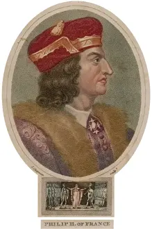 Medieval French Monarchs Drucke: Philippe II (Col)