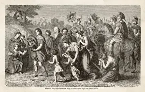 Classical Antiquity Images Drucke: Philopoemons Ashes