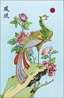 Chinese Mythical Creatures Drucke: Phoenix (Chinese)