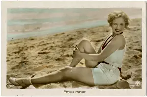 Vintage Hollywood Costume Design Drucke: Phyllis Haver