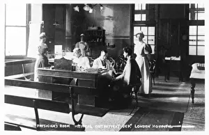 Krankenhaus Drucke: Arztzimmer