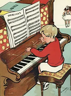 Klavier spielen