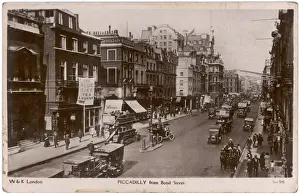Piccadilly London Drucke: Piccadilly / From Bond St