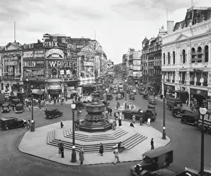 Piccadilly Circus London Drucke: Piccadilly Circus