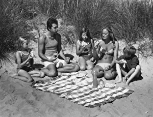 Picknick am Strand
