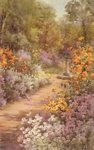 Bilder Jetzt Drucke: Blumen und Pfad