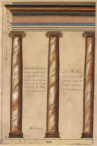 Ionen-Säulen Datum: 1550