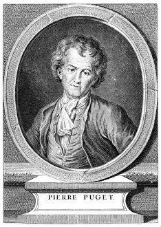 Historical French Artists Drucke: Pierre Puget - 3