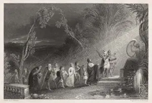 Classic Literature Illustration Drucke: PILGRIMs PROGRESS / 1678